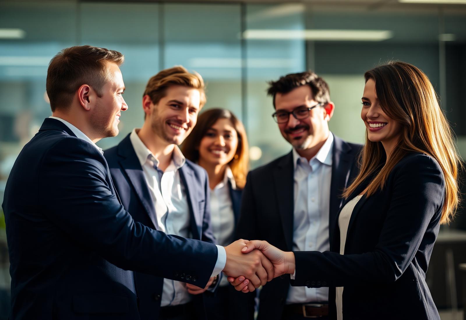 Frances Wright Agency sales team welcoming a new colleague